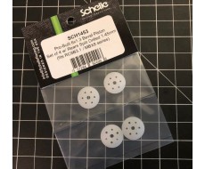 Pro-Built 5 Hole Flat Piston Set (16mm, fits RC8B3.2 / Mugen/ XRAY)